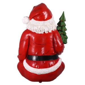 FRPクリスマスオブジェ 巨大な座るサンタの詳細画像3