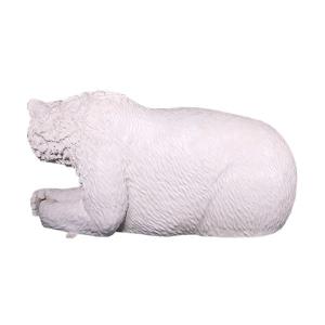 FRPアニマルオブジェ 白クマのベンチ / P...の詳細画像5