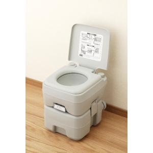 本格派ポータブル水洗トイレ　20L　P12064