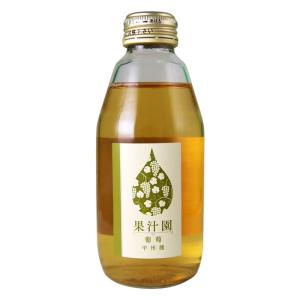 ぶどうジュース 果汁100% ストレートジュース 東夢農能工房 果汁園 甲州種 200ml 単品｜shopvision