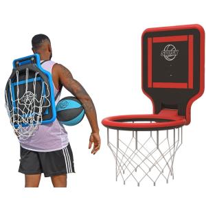 正規品 Swish ポータブル バスケットゴール 持ち運び 高さ調節可能 子供から大人まで対応 組み立て不要 様々な場所に取付けできる 公園 自宅 屋外 室内 レッド