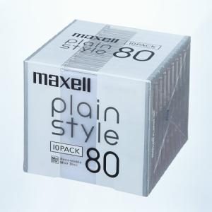 maxell 音楽用 MD 80分 シリーズ ミルキーホワイト 10枚 PLMD80.10P