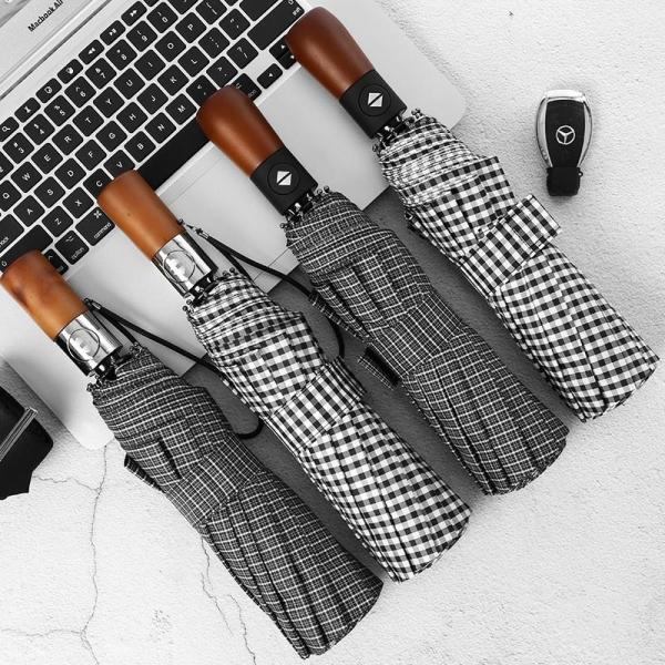 メンズ 折りたたみ傘 遮光遮熱 自動開閉 晴雨兼用傘 紳士用 ビジネス 10本骨 大きい傘 UVカッ...