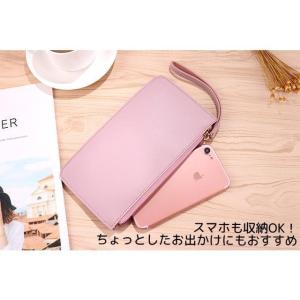 マルチポーチ スマホポーチ 通帳ケース レディ...の詳細画像2