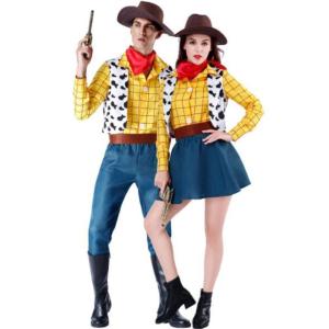 トイ?ストーリー 風 ウッディ コスプレ 衣装 ハロウィン 衣装 大人用 コスチューム レディース メンズ 仮装