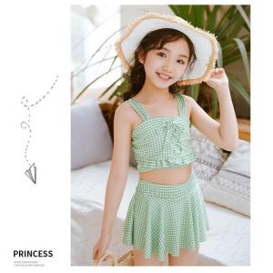水着 上下セット ショーツ付き 女の子 セット...の詳細画像3