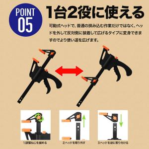 【0-200mm2個組】ShopXJ クランプ...の詳細画像5