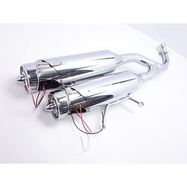 QQ 展示品 マジェスティ/C SG03J ブラストマニア LEDライトニングツイン マフラー  「...