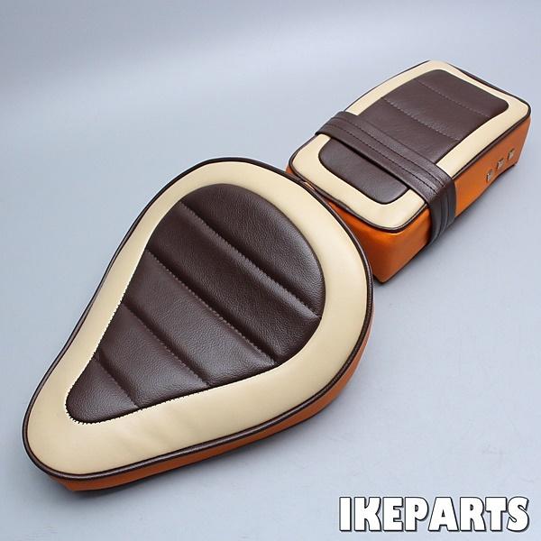 QQ 美品 汎用 イージーライダース製 フロントシート タンデムシート  「ドラッグスター スティー...