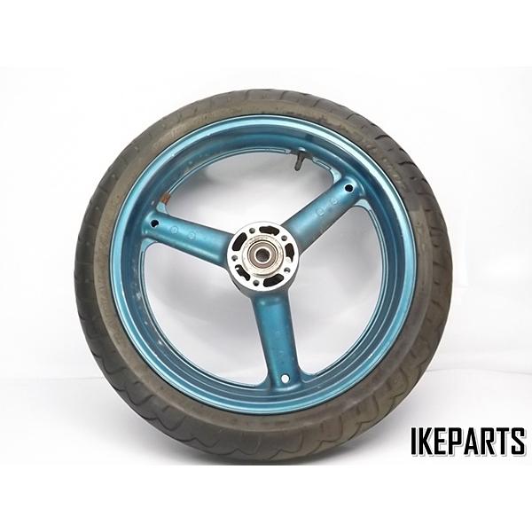 QQ GSX-R1100W (GU75A) 1995年式 純正 フロントホイール  「3.50-17...