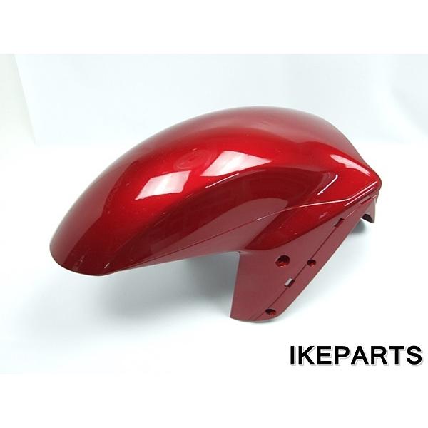 QQ ZZR1400 ZZ-R1400 NINJA 純正 フロントフェンダー  「ワインレッド系」 ...