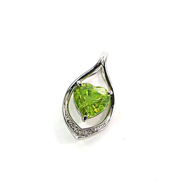 ペンダントトップ　Pt900　スフェーン　2.34ct　ダイヤモンド　0.04ct　｛0325072...