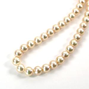 ネックレス　アコヤ　真珠　１連　7.5〜8ｍｍ　18022600201ｄ