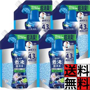 レノア ビーズ 詰め替え 超消臭 特大 大容量 タオル 柔軟剤 洗濯 衣料 洋服 汗 煮沸 体臭 スポーツ sports 黄ばみ クールリフレッシュ シトラス 香り 4.3倍 18…