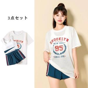 レディース 水着 水着セット 中学生 高校生 ...の詳細画像1