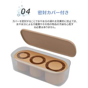 製氷皿 製氷ケース 製氷器 シリコン 円柱 中...の詳細画像4
