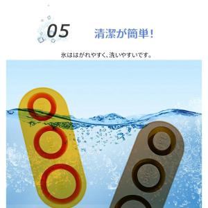 製氷皿 製氷ケース 製氷器 シリコン 円柱 中...の詳細画像5
