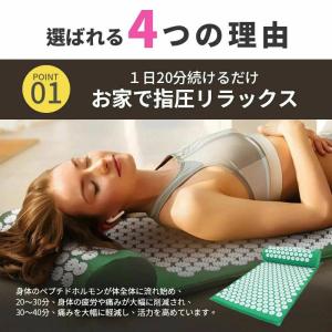 クーポン配布 指圧マット 枕セット 鍼 指圧ス...の詳細画像3