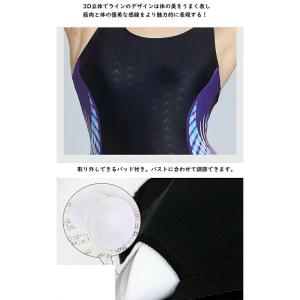 競泳水着 レディース 水着 フィットネス水着 ...の詳細画像4