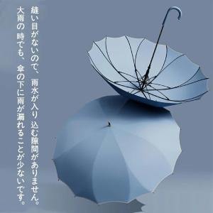 雨傘 長傘 自動式 傘 かさ 晴雨兼用 レディ...の詳細画像4