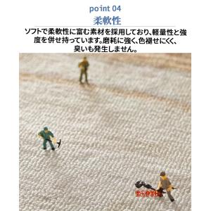 チェアマット 玄関マット 半円ラグ 保護マット...の詳細画像5
