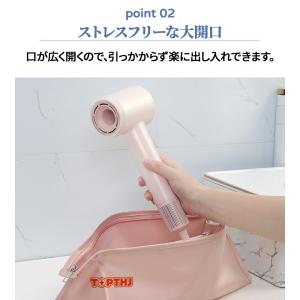 ドライヤー収納ケース 収納バッグ 収納袋 大容...の詳細画像2