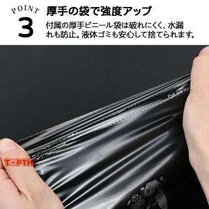 車用ゴミ箱 車載ゴミポケット ロール式 引き出...の詳細画像4