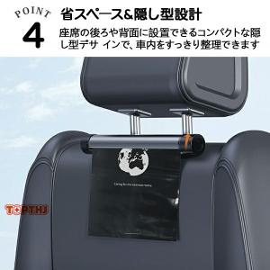 車用ゴミ箱 車載ゴミポケット ロール式 引き出...の詳細画像5