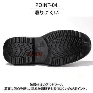 メンズ レインシューズ レインブーツ 防水靴 ...の詳細画像4