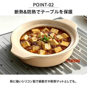 水切りマット シリコン製 食器乾燥マット 傾斜...の詳細画像3