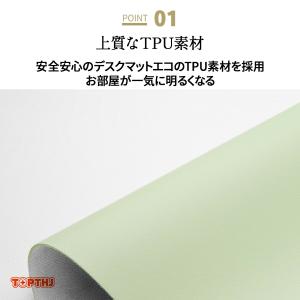 デスクマット 14色 60〜120cm テーブ...の詳細画像1