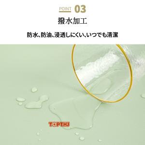 デスクマット 14色 60〜120cm テーブ...の詳細画像3