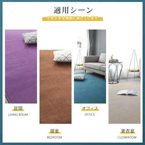 ラグマット ラグ カーペット 低反発 洗える ...の詳細画像3