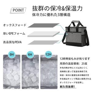 保冷バッグ 15L クーラーボックス 小型 ソ...の詳細画像4