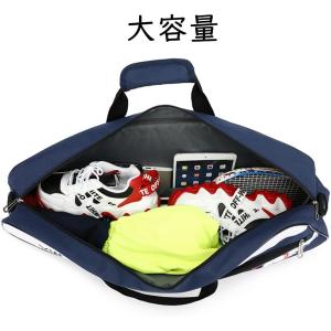 ラケットバッグ バドミントン テニス ショルダ...の詳細画像2