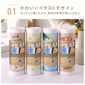 キッチン用 手撕きクロス ロールふきん 20枚...の詳細画像1