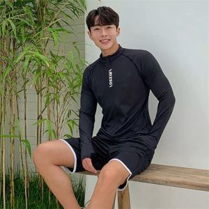 フィットネス水着 ペア カップル セットアップ...の詳細画像5