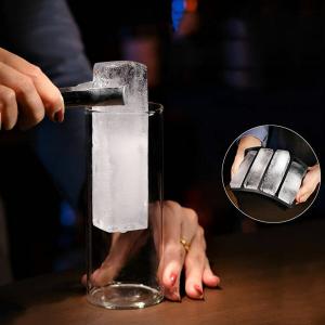 製氷皿 製氷器 シリコン製 蓋付き 4穴 四角...の詳細画像3