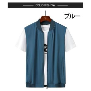 サマーベスト メンズ アウトドア カメラマンベ...の詳細画像1
