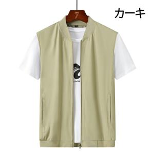 サマーベスト メンズ アウトドア カメラマンベ...の詳細画像5