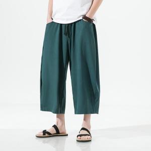 サルエルパンツ アラジンパンツ ハーフパンツ ...の詳細画像4