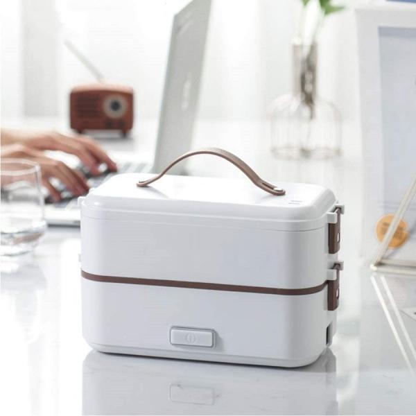 弁当箱炊飯器 小型炊飯器 小型炊飯器 超小型炊飯器 超高速炊飯器 超高速弁当箱炊飯器「2段」ミニ 一...