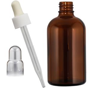 スポイド付き遮光瓶 30ml スポイトボトル スポイト付ガラス瓶 ガラス製