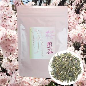桜煎茶 茶葉 100g さくらグリーンティー 桜緑茶 さくら緑茶 桜茶 さくら茶 桜ティー さくらティー さくらお茶 桜お茶 sakura tea japanese tea 日本茶