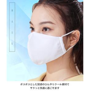 マスク 2枚セット 冷感マスク 夏用 水着生地...の詳細画像4