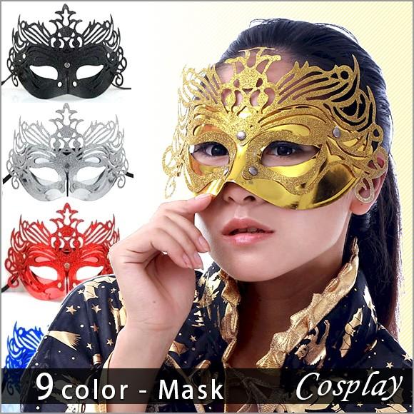 マスク レディース 仮装 コスプレ グッズ 仮面 ベネチアンマスク イベント パーティ 舞踏会 お面...