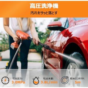 DINSHARE 高圧洗浄機 水圧洗浄機 コー...の詳細画像4