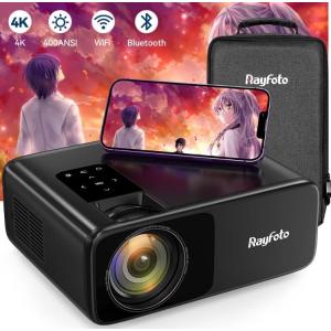 WiFi プロジェクター 小型 10000lm Bluetooth5.1 4K対応 400ANSI