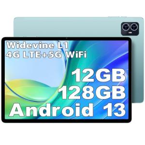 DOOGEE T10 Pro タブレット Android 12 RAM 15GB(8GB+7GB拡張)+ROM