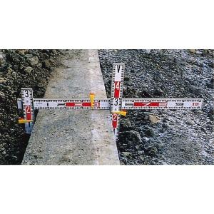 大平産業 アルミロッド 50cm 土木 測量用 標尺の詳細画像2